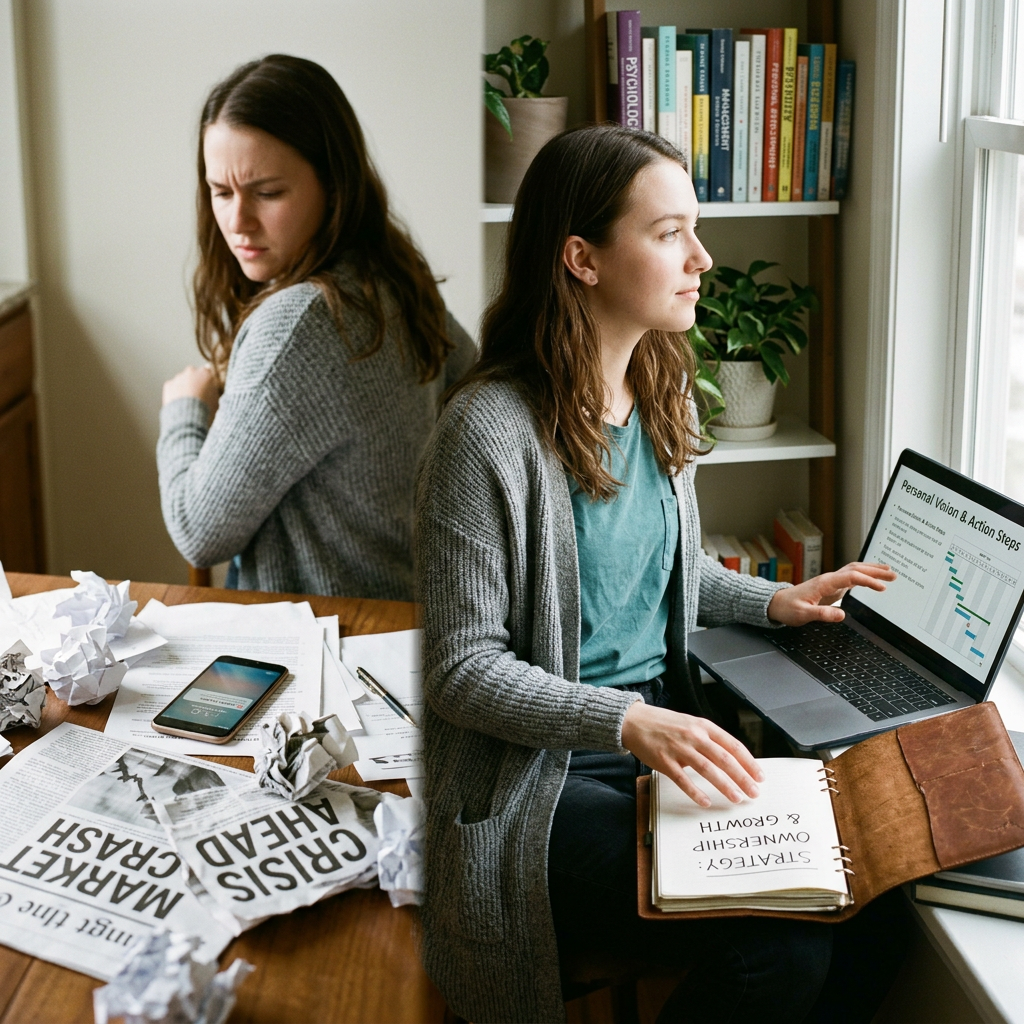 Shift from crisis reaction to personal agency