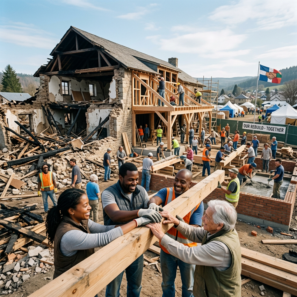 From collapse to shared rebuilding and trust
